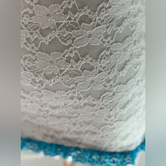 White Lace Lingerie Top - Picture 8 of 14